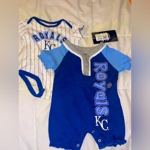 Kc royals girl matching set